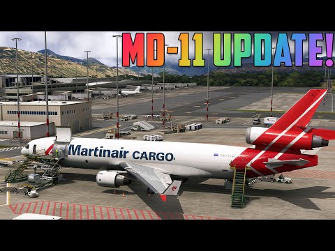 ✈️ MD-11 PWs UPDATE on FS24! ☘️ AER LINGUS & MARTINAIR CARGO! ✈️ EINN ⇄ EGAA ✈️