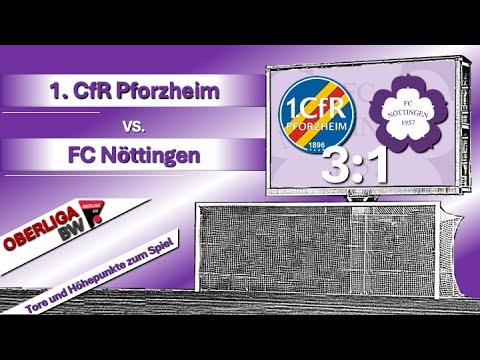 Oberliga Baden-Württemberg: 1.CfR Pforzheim - FCN 3 : 1 (2:0)