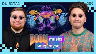 Instinktyviai atsakantis Jev ir Doom musės smegenyse