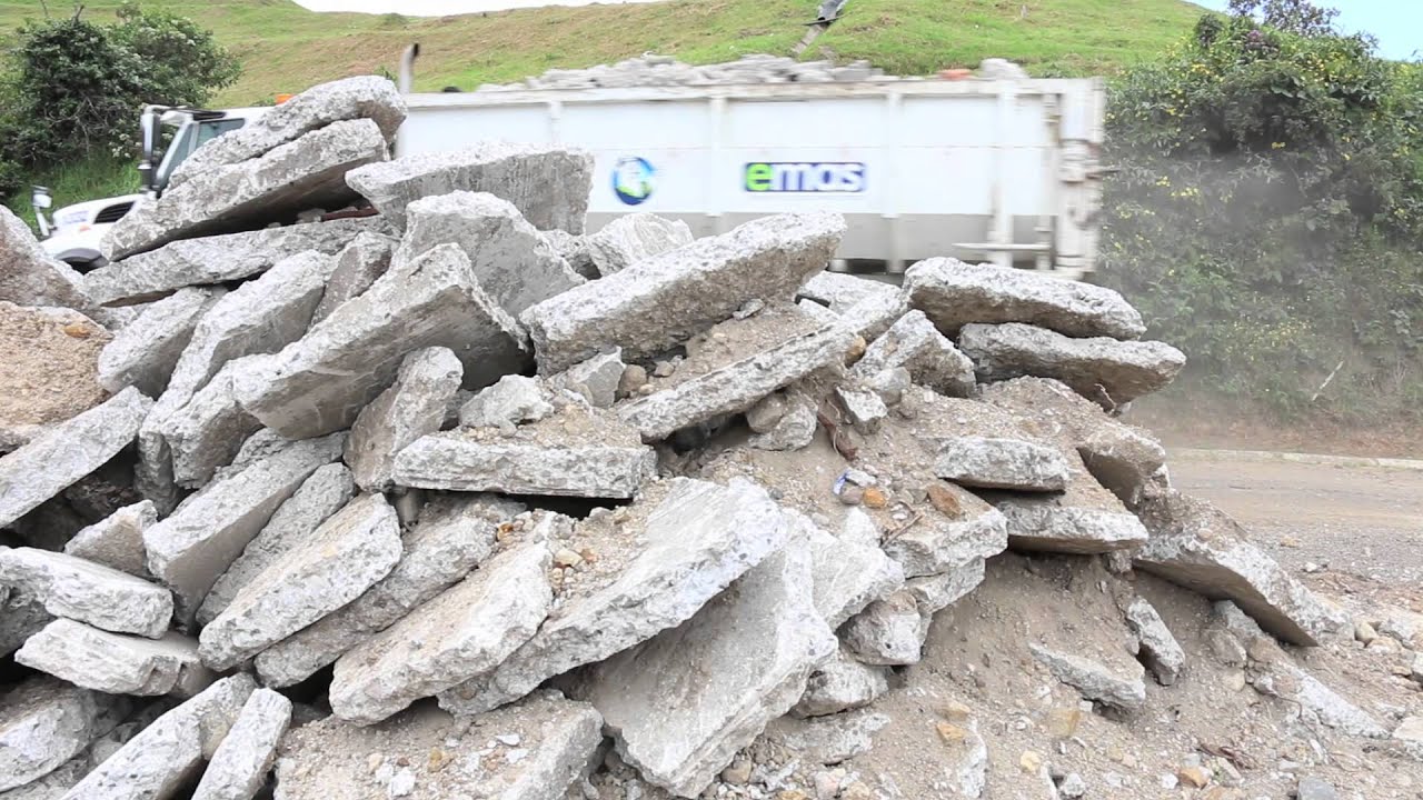 Aprovechamiento Residuos de Construcción y Demolición RCD Emas Pasto