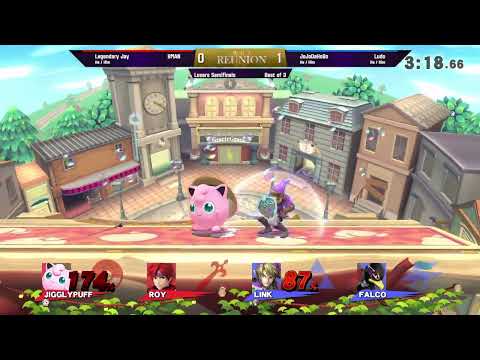 Legendary Jay & 8MAN vs JoJoDaHoBo & Ludo - Smash 4 Losers Semifinals -  WGA: Reunion