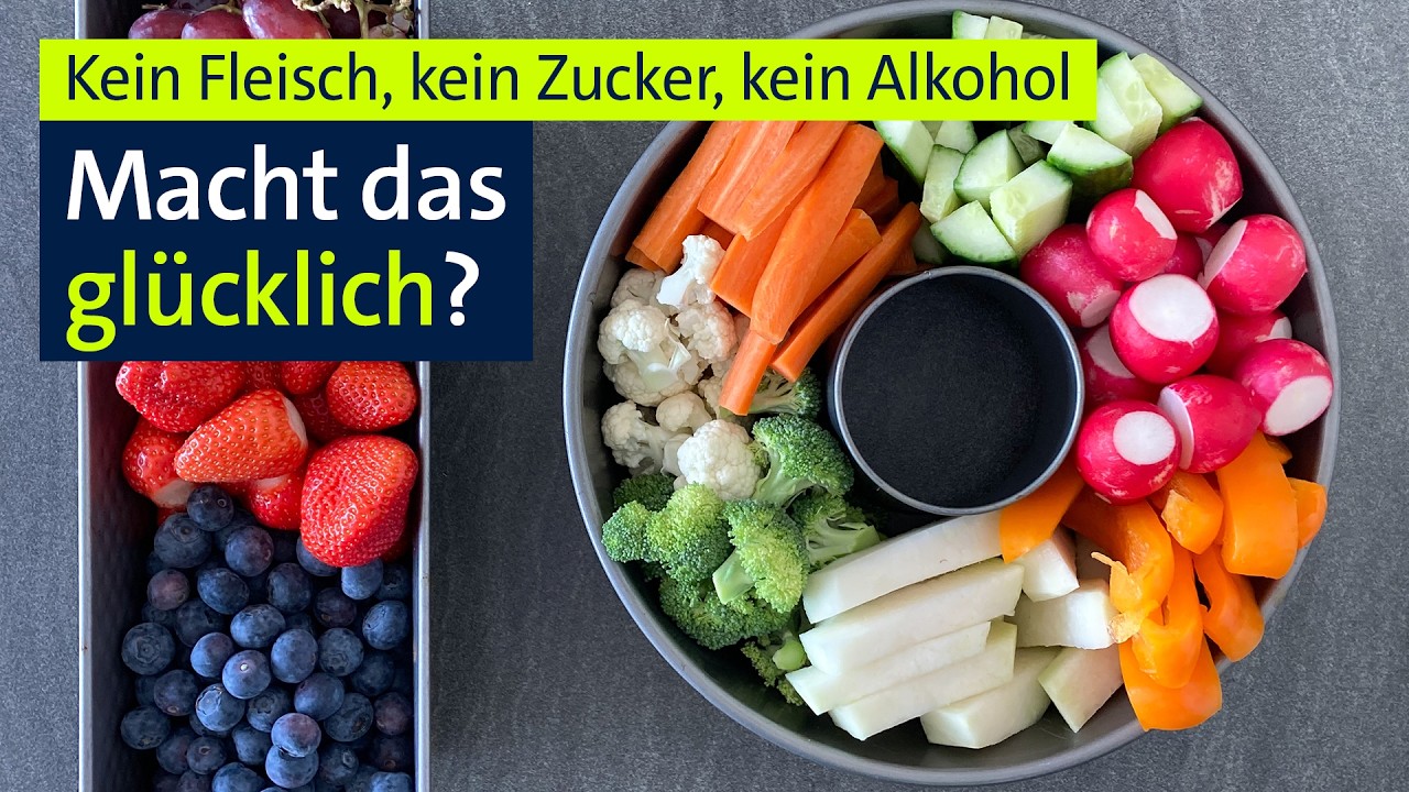 Kein Fleisch, kein Zucker, kein Alkohol – Macht das glücklich? | Münchner Runde | BR24live
