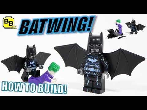 LEGO LUKE FOX BATWING MINIFIGURE CREATION!! Video