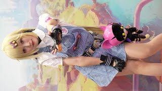 【東京ゲームショウ 2022】金髪美少女のコスプレが超似あってて可愛い！【コンパニオン】【TGS2022】