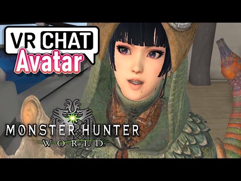 Pukei-Pukei Monster Girl Avatar ▬ Monster Hunter World ▬ VRchat