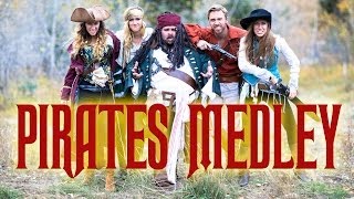 Disney's Pirates of the Caribbean Medley - Peter Hollens & Gardiner Sisters (Devinsupertramp)