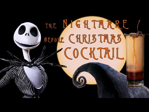 The Nightmare Before Christmas Cocktail Recipe - Halloween Drinks!