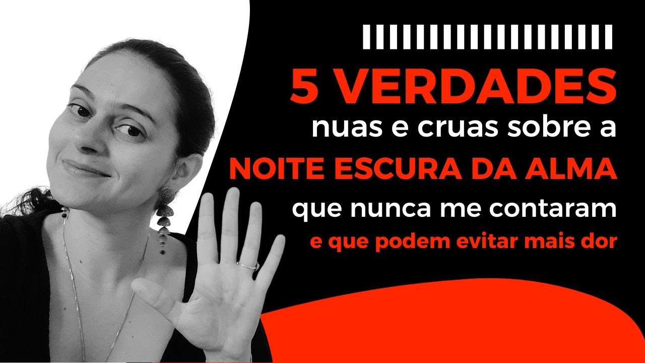 NOITE ESCURA DA ALMA 🖤 5 coisas que eu queria que alguém tivesse me explicado antes! 💫