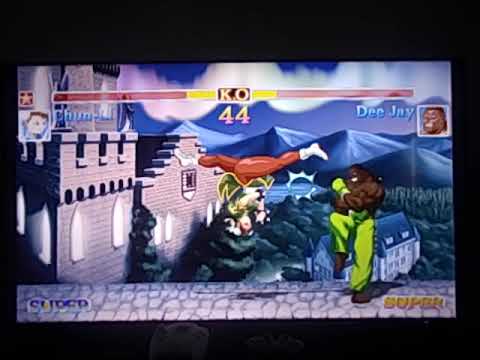 Ultra Street Fighter II(Switch)-Chun-Li vs Dee Jay