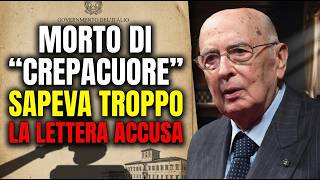 La lettera del morto: Cosa ha ucciso davvero il consigliere di Napolitano?