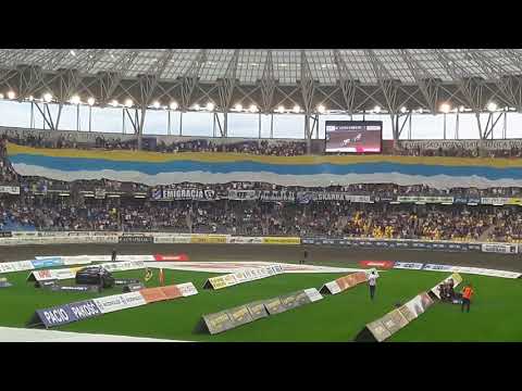 Oprawa Apator Toruń - GKM Grudziądz 49:41 Derby Pomorza 20.08.2017