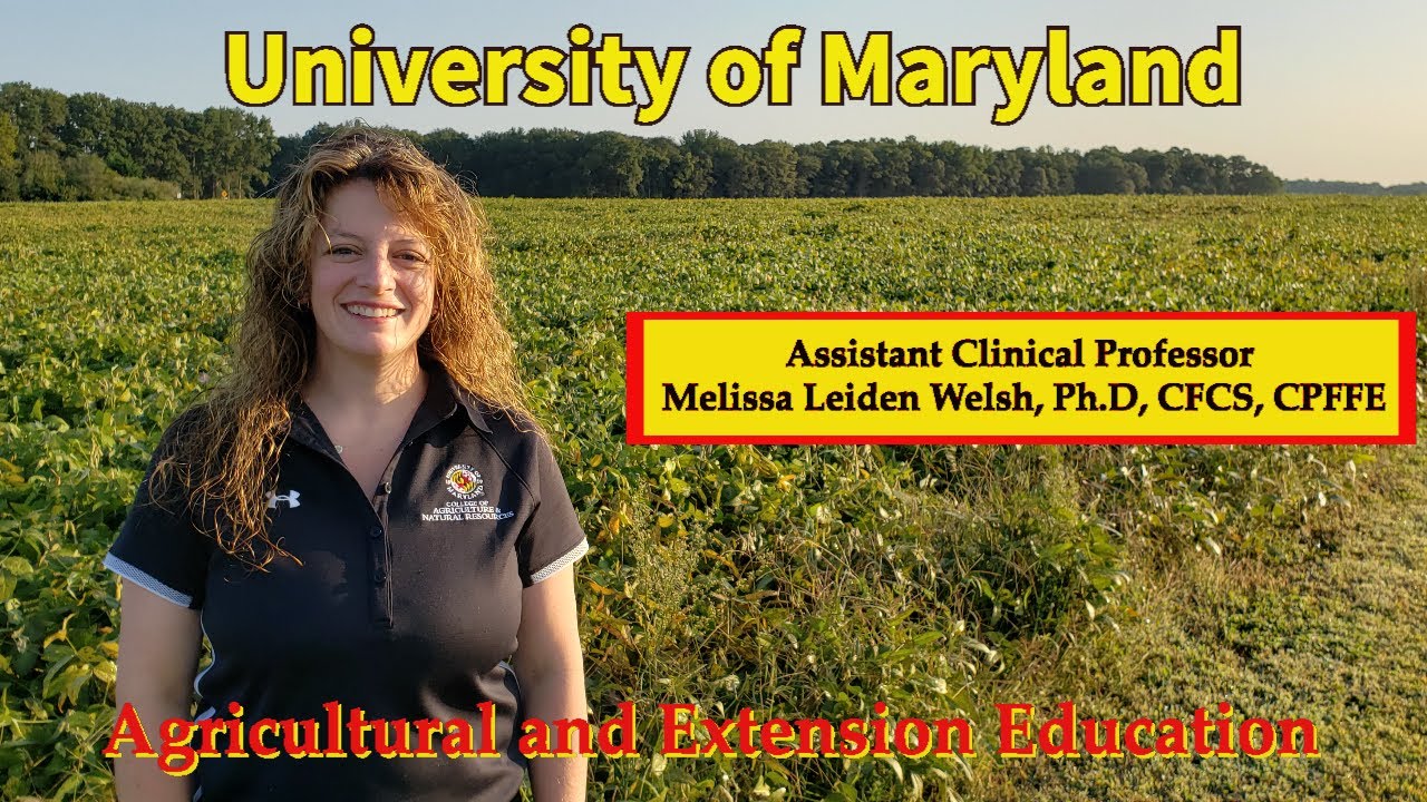UMD Agricultural & Extension Education Program Overview