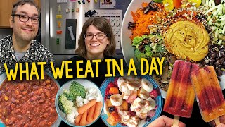 What We Eat In A Day For Weight Loss (Whole Food, Plant-Based Vegan Diet)