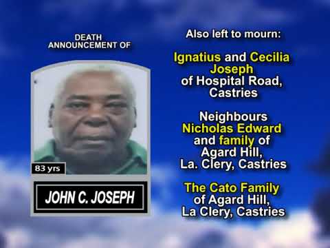 John Cornelius Joseph Long Obituary