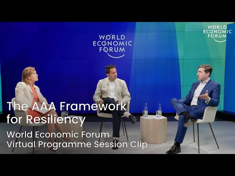 The AAA Framework for Resiliency: World Economic Forum