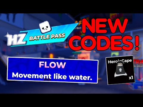 Flow Update is HERE. New Celestial Weapon and Anime Battle Pass +NEW CODES! | Hunty Zombies