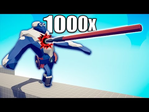 1000x OVERPOWERED BALLISTA vs UNITS - TABS | Totally Accurate Battle Simulator 2023