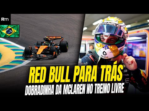 🚨MCLAREN DOUBLE FINISH IN FREE PRACTICE AT THE BRAZILIAN GP, WHILE RED BULL STAYS BEHIND #f1 #for...