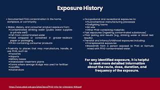 An Informative Guide for Healthcare Providers in Pima County About PFAS