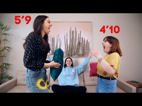 OPPOSITE SISTERS SWITCH CLOSETS - TALL VS. SHORT