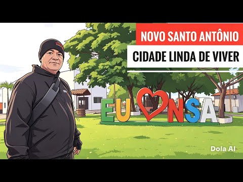 Novo Santo Antônio PI cidade que entrou na História do Brasil.