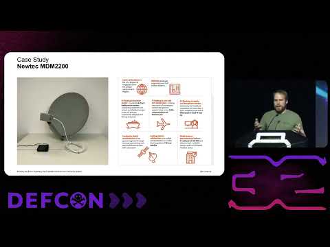 DEF CON 32 - Breaking the Beam:Exploiting VSAT  Modems from Earth -  Lenders, Willbold, Bisping