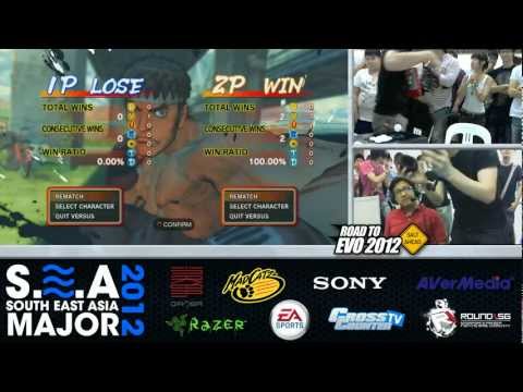 Team Madcatz Daigo Umehara (Ryu) vs Jasper (Guy) - SEA Major Pools SSF4AE 2012