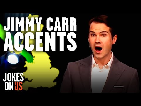 Jimmy Carr's BEST Accents | Stand-Up Comedy Compilation | Jokes On Us