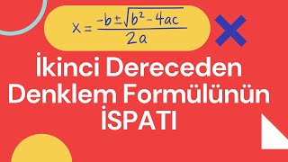 İkinci Dereceden Denklemlerin Sihirli Formülü ✨