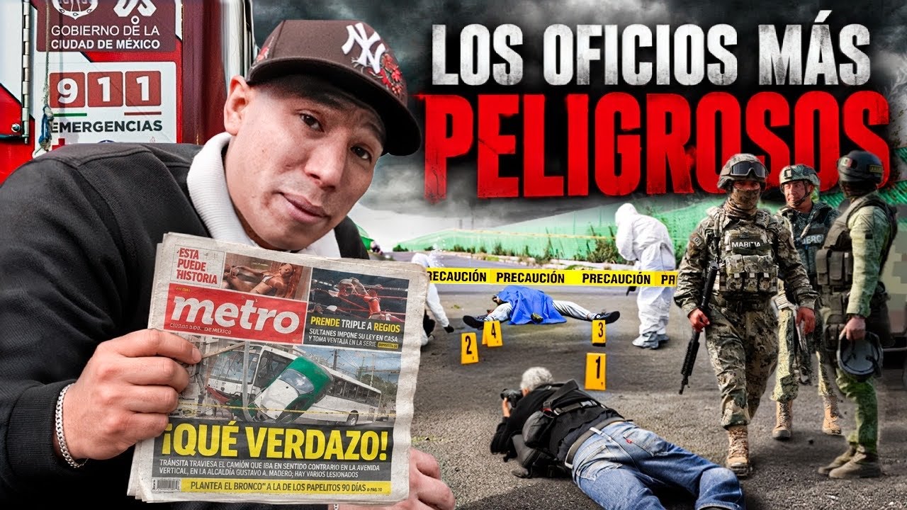 En este Trabajo te Juegas la Vida | Nota roja 🚫🇲🇽