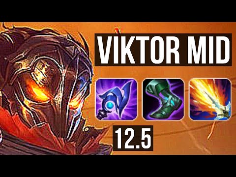 VIKTOR vs KARTHUS (MID) | 10/2/10, 1.7M mastery, Legendary, 500+ games | NA Diamond | 12.5