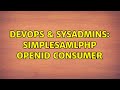 DevOps SysAdmins SimpleSAMLphp OpenID Consumer