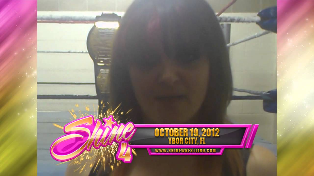 Sweet Saraya Knight defends the SHIMMER Championship at SHINE 4!