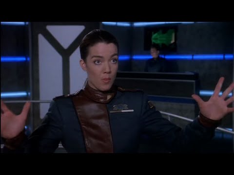 Susan Ivanova in Babylon 5: No boom today (DVD quality, good audio)