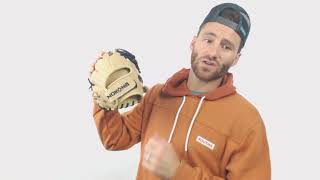 Video thumbnail: Nokona SKN 11.5" Fastpitch Glove: SKN-V1150
