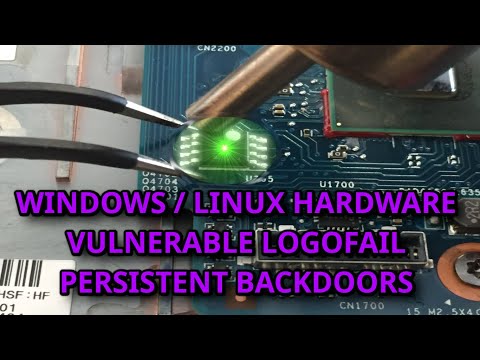 LogoFAIL UEFI BIOS MOST Hardware Vulnerable Windows / ...