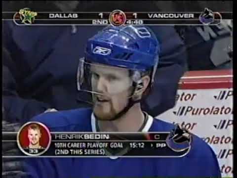 Dallas Stars @ Vancouver Canucks (Game 7) - April 23, 2007 - (Last 30 minutes) - Bryan Smolinski