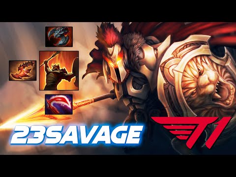 T1.23savage Mars ANNIHILATION - Dota 2 Pro Gameplay [Watch & Learn]