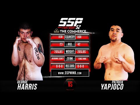 George Harris vs Patrick Yapjoco - SSP52