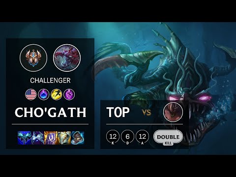 Cho'Gath Top vs Malphite - NA Challenger Patch 11.6