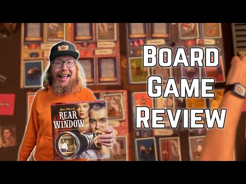 Spy on your neighbors and find out of one's a Hitchcock murderer in Rear Window (Board Game Review)
