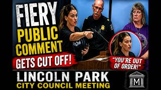 Shylah Henry Gets Cut Off During Fiery Lincoln Park City Council Speech