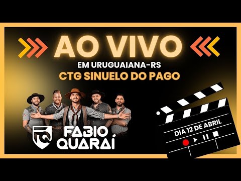 Fabio Quarai - Ao vivo em Uruguaiana / RS
