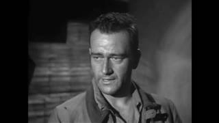 John Wayne, the Memorial Service Scene in the 1945 Film They Were Expendable Directed by John Ford