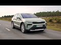 2025 Skoda Elroq In Timiano Green Driving Video