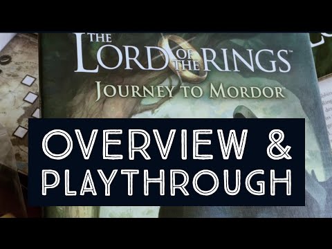 The Lord Of The Rings: Journey To Mordor - Overview and Playthrough