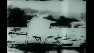 Voisin glider tested on the river Seine  1905