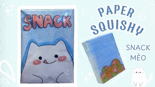 #6 [SQUISHY🌷] BÁNH SNACK MÈO🐱💦| Bonnie🐰