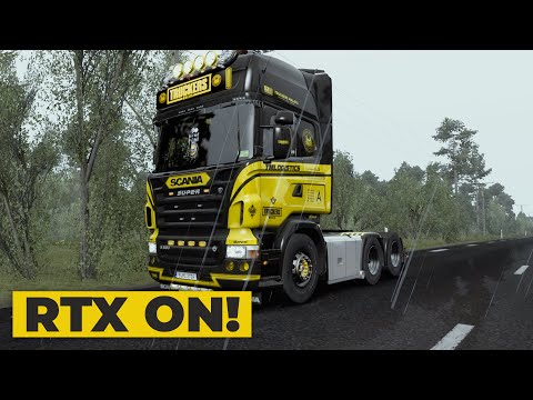 RTX ON in ETS 2 But... I Don't Have RTX 😅