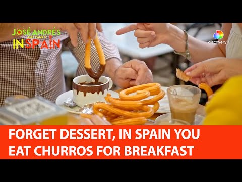 Watch how churros are made at Chocolat in Madrid